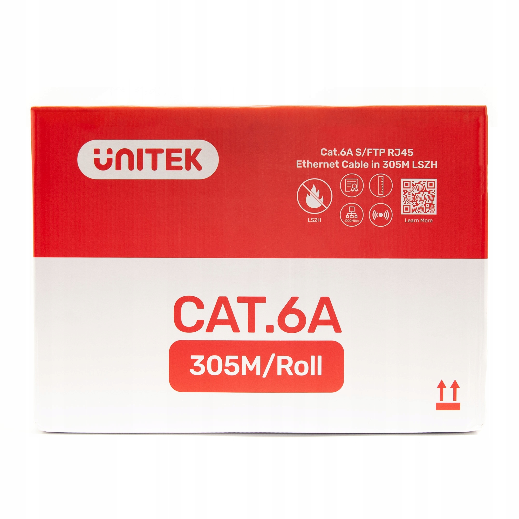 Kabel skrętka LSZH Cat. 6a S/FTP 305 m – Wydajność i niezawodność w sieciach komputerowych