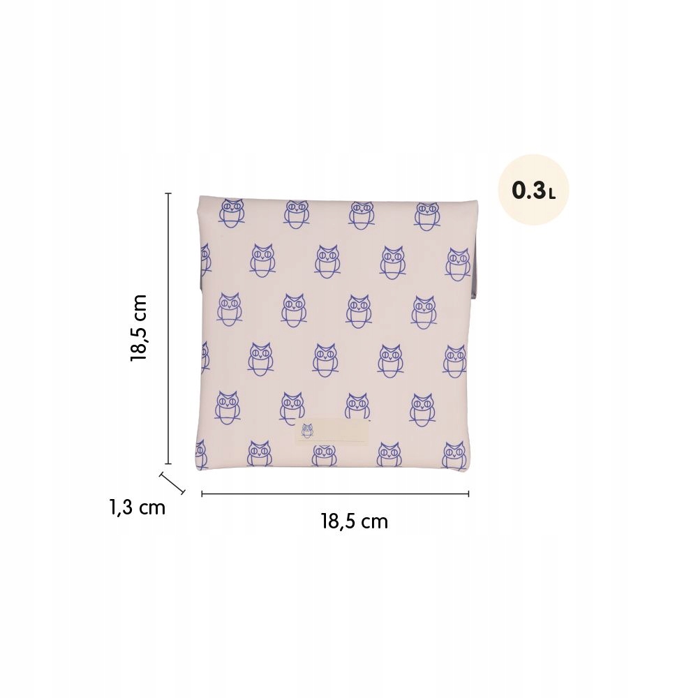 Kompaktowe wymiary – 18,5 x 18,5 x 1,3 cm