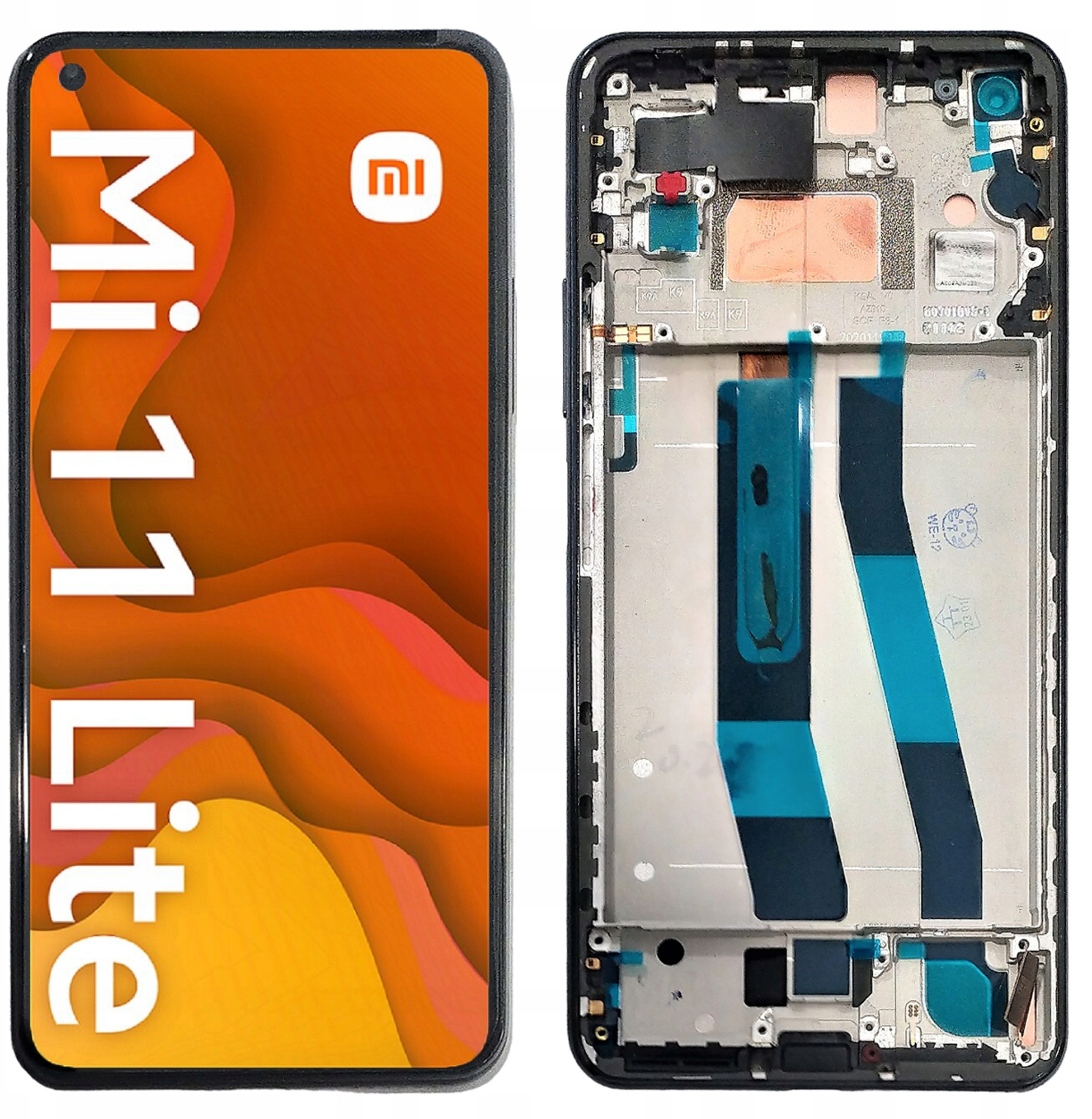 Wyświetlacz LCD do Xiaomi Mi 11 Lite 5G OLED Ramka – Oryginalna jakość