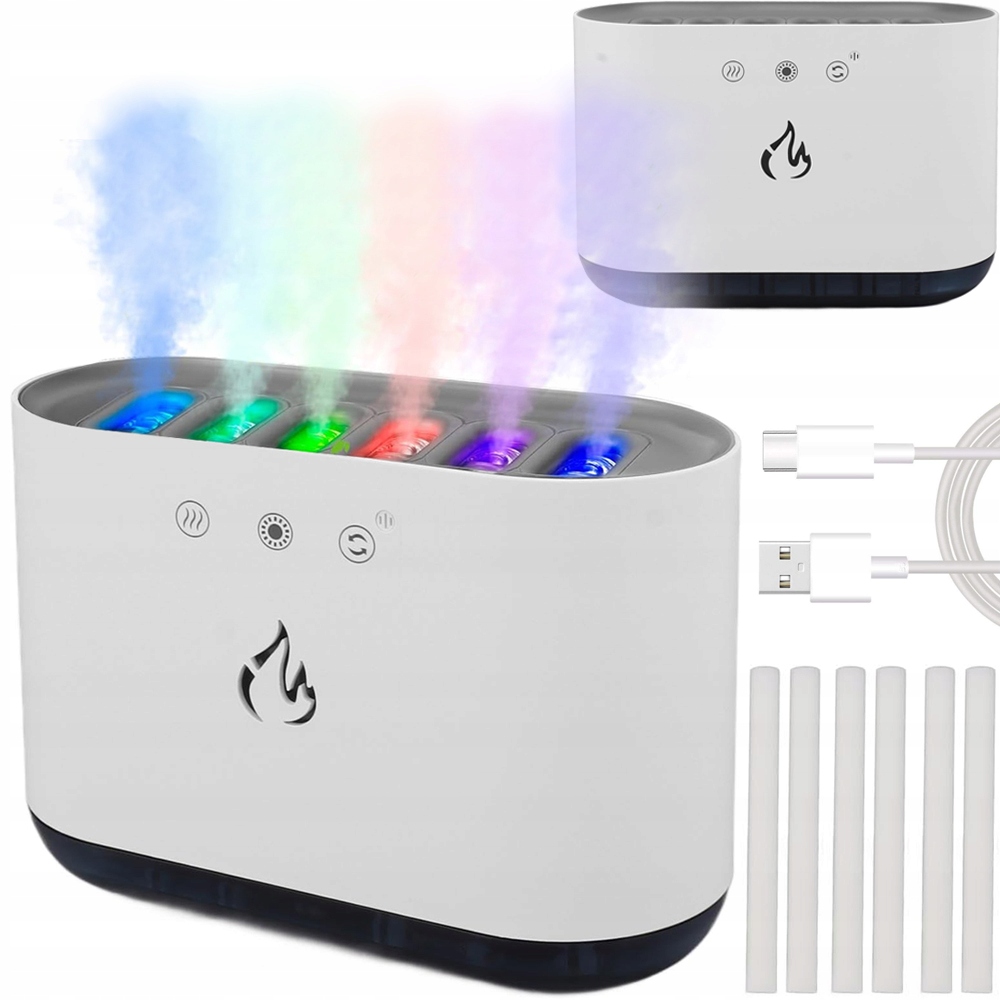 Wielofunkcyjny nawilżacz powietrza z efektem RGB