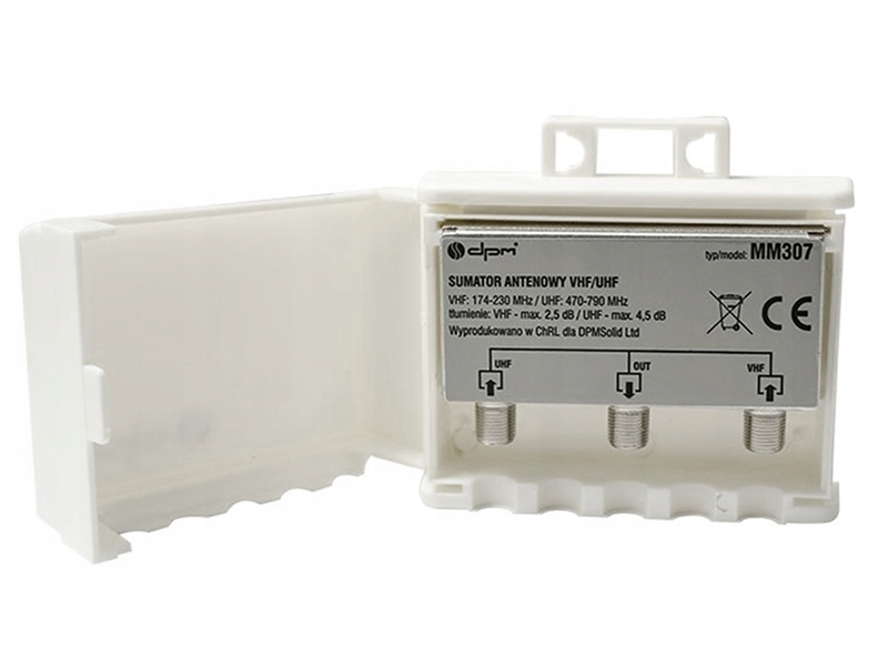 Efektywne połączenie sygnałów z pasm VHF i UHF