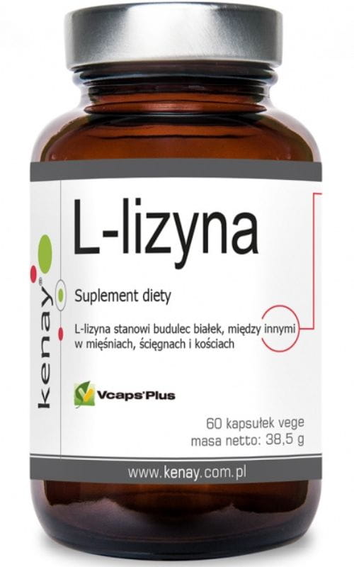 KENAY L-lizyna (60 kaps.) – Kluczowy suplement diety dla zdrowia