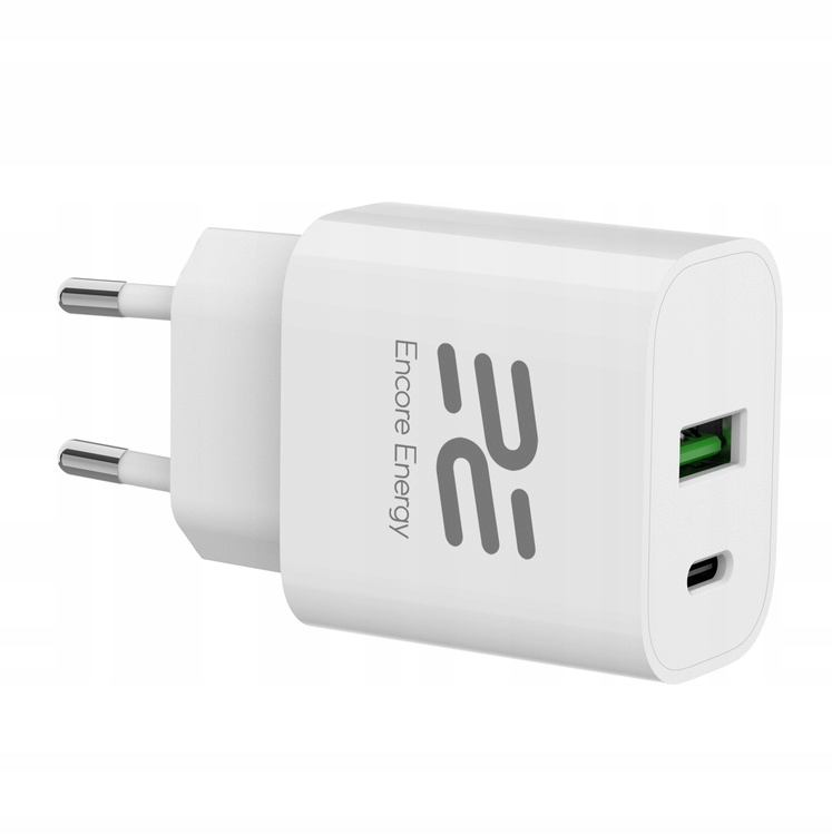 Uniwersalna ładowarka z podwójnym portem USB-A i USB-C