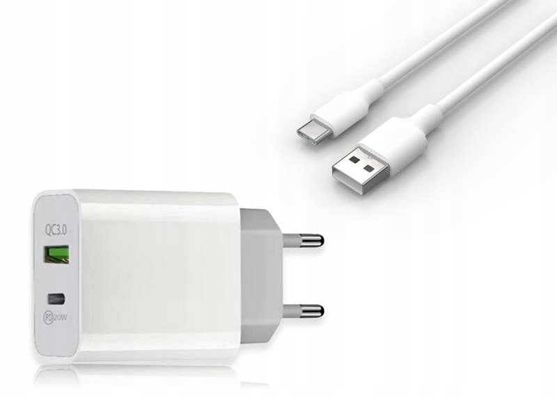 Wygodny kabel Type-C o długości 1 metra w zestawie