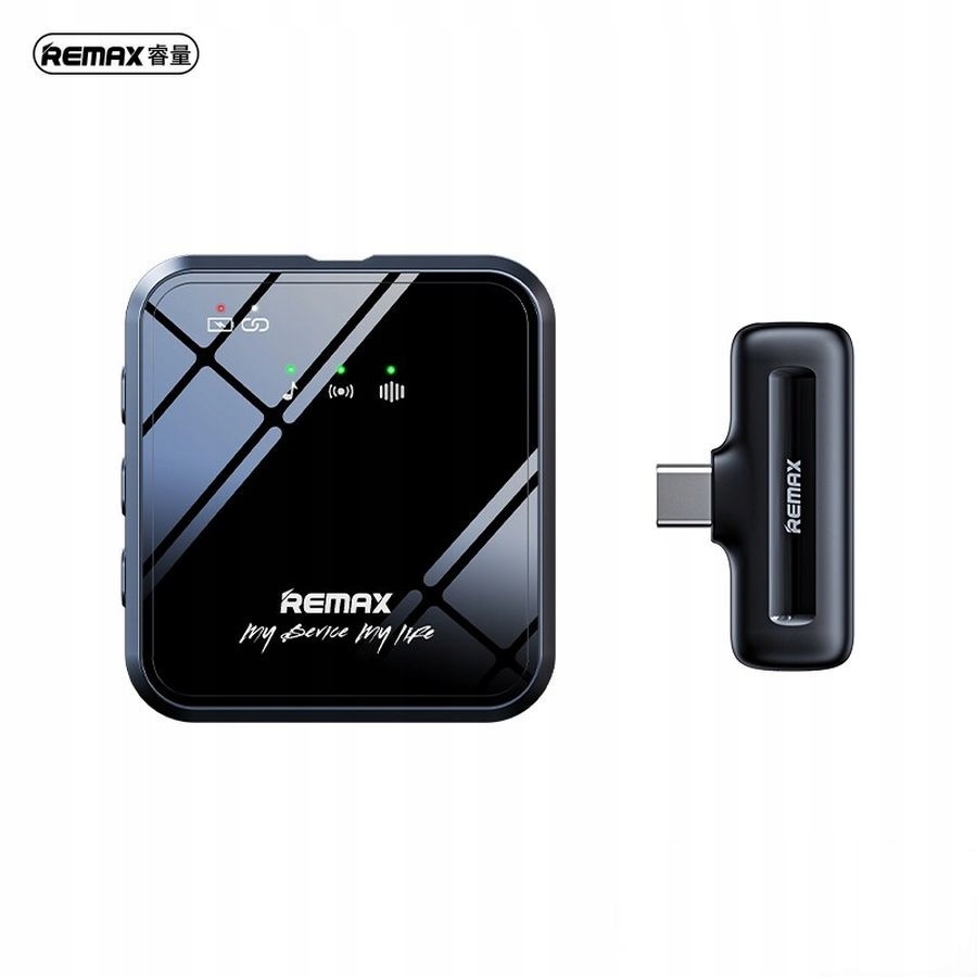 Mikrofon Remax K11 na klipsie USB-C Black – Profesjonalne nagrywanie w zasięgu ręki