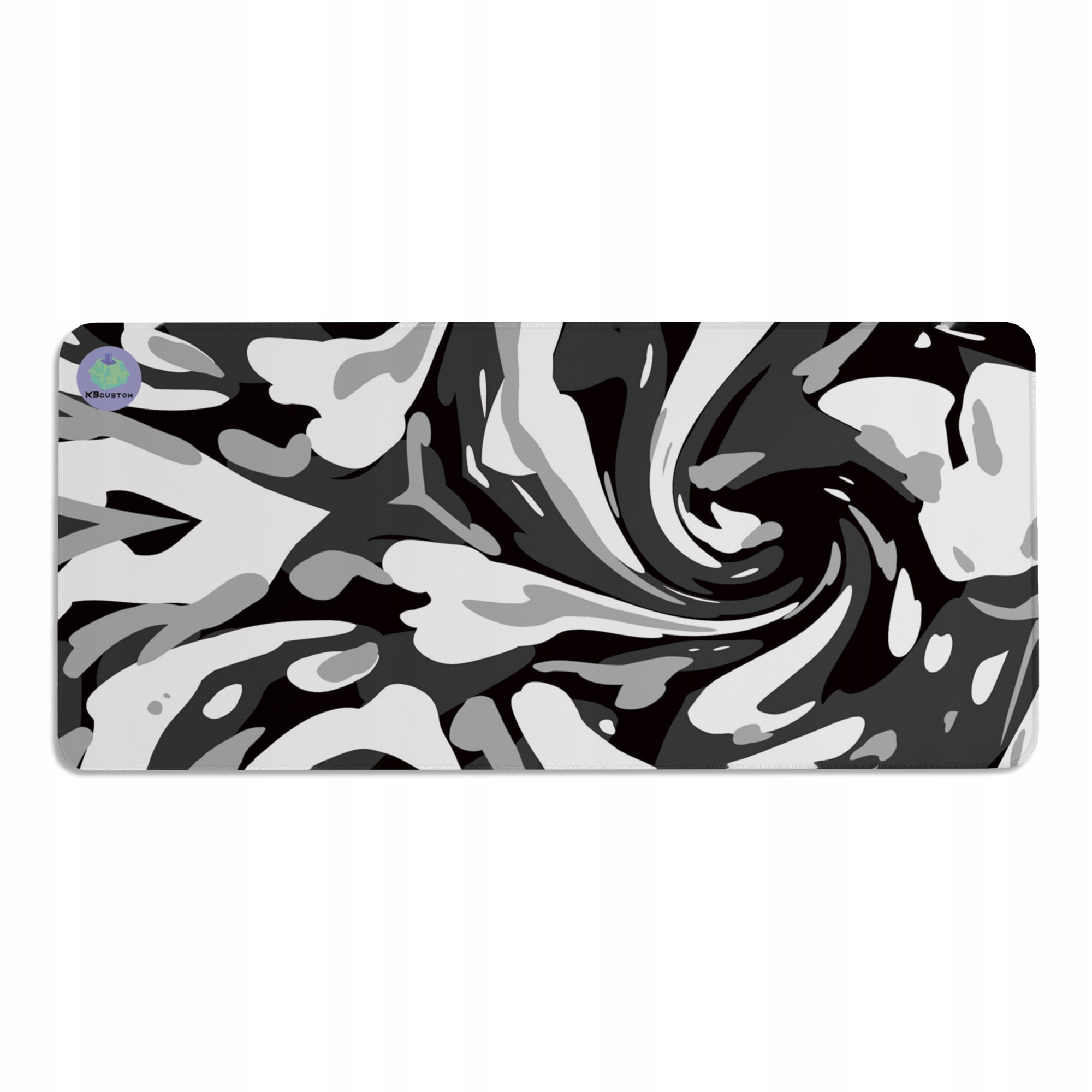 Duża podkładka pod myszkę mysz 90x40 XXXL KBcustom dla graczy - Magi Black