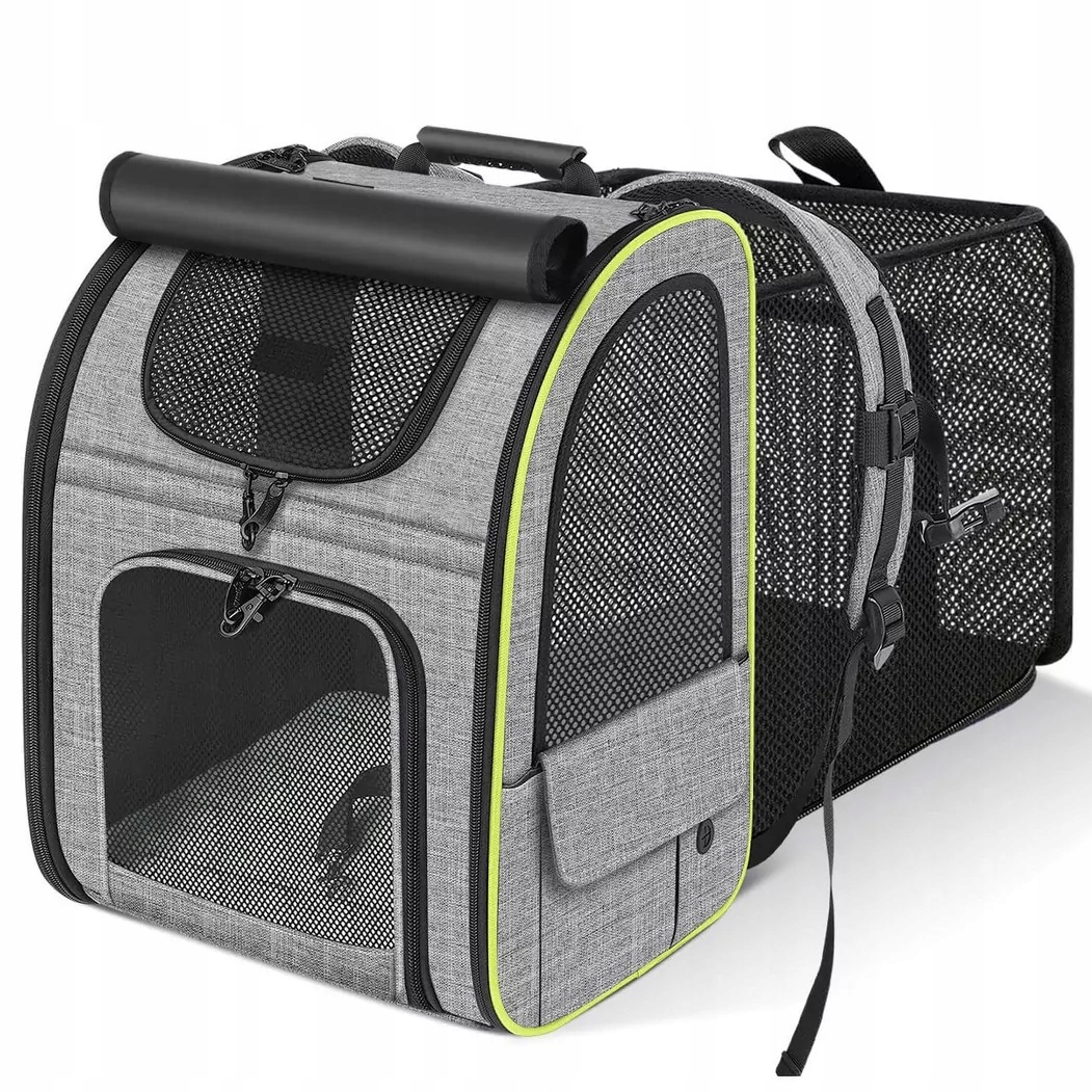 Transporter/Plecak dla Zwierząt Rozkładany Duży XL Premium – Idealny dla Twojego Pupila