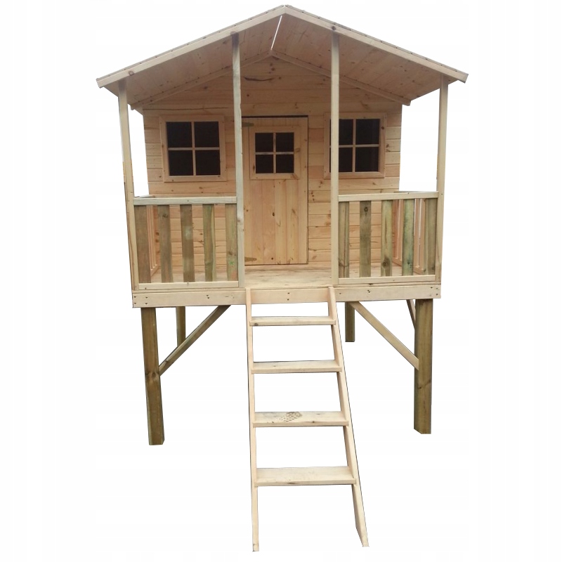 Bezpieczna konstrukcja z drewna sosnowego