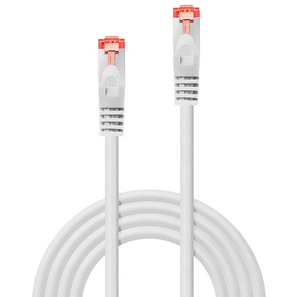 Kabel sieciowy Cat.6 S/FTP 2m, biały – Wydajność i niezawodność w Twojej sieci