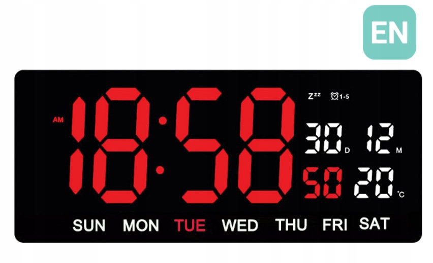 Angielska wersja językowa – Idealny do użytku międzynarodowego