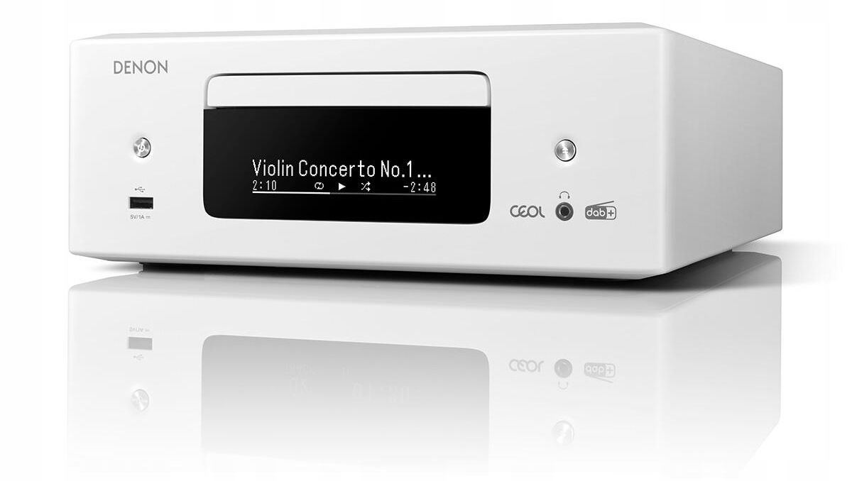 Wbudowane źródła dźwięku – Tuner DAB/FM, odtwarzacz CD i streaming