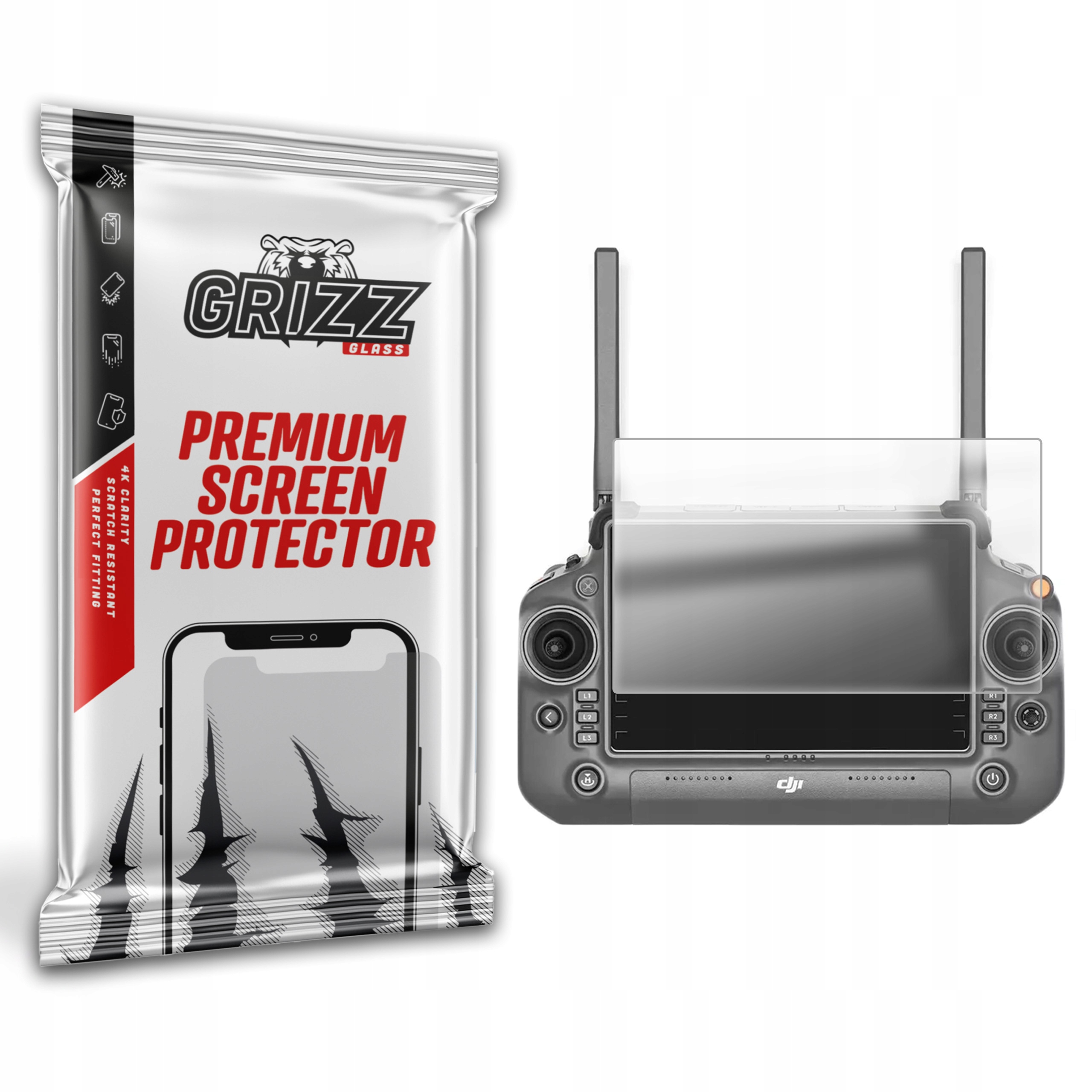 Folia matowa GrizzGlass PaperScreen do DJI RC Plus FlyCart 30 – Najwyższa ochrona dla Twojego ekranu