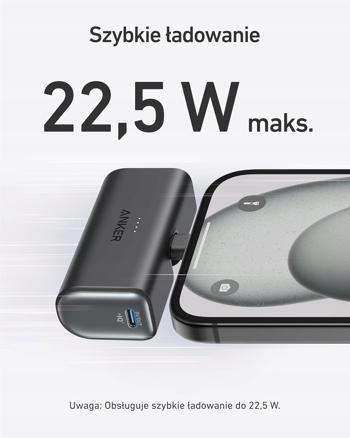 Szybkie ładowanie z technologią PowerIQ 3.0
