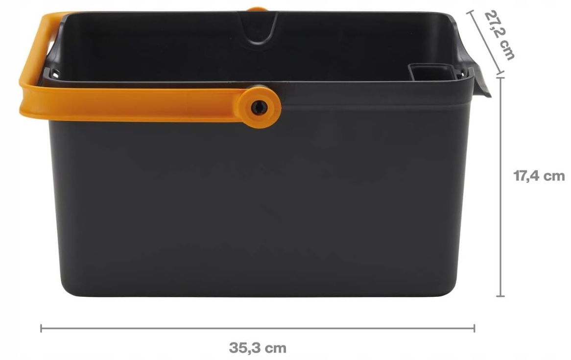 Wymiary i waga pojemnika