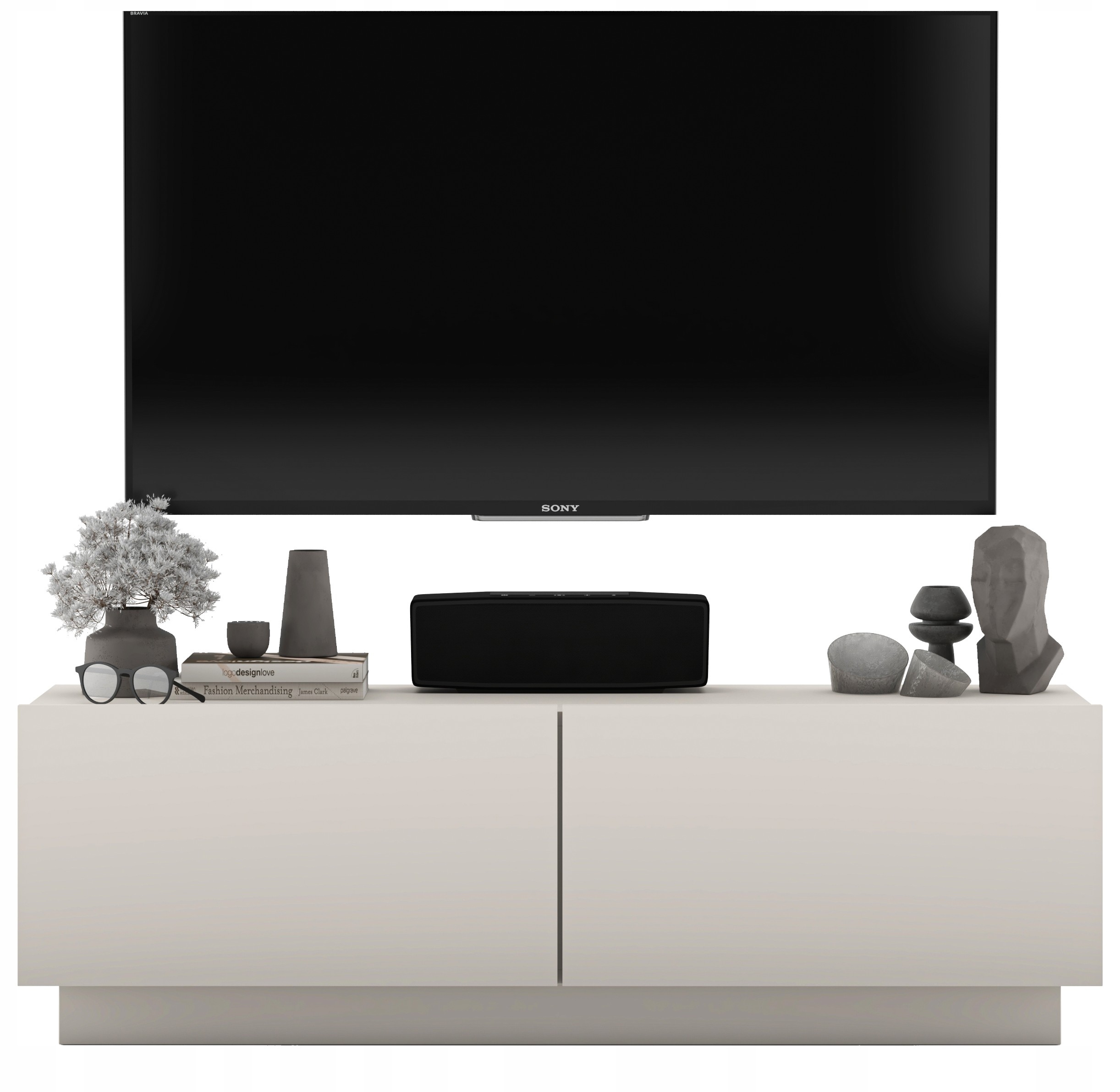 Szafka RTV komoda Kaszmir Mat 120 cm – Elegancja i funkcjonalność w Twoim wnętrzu