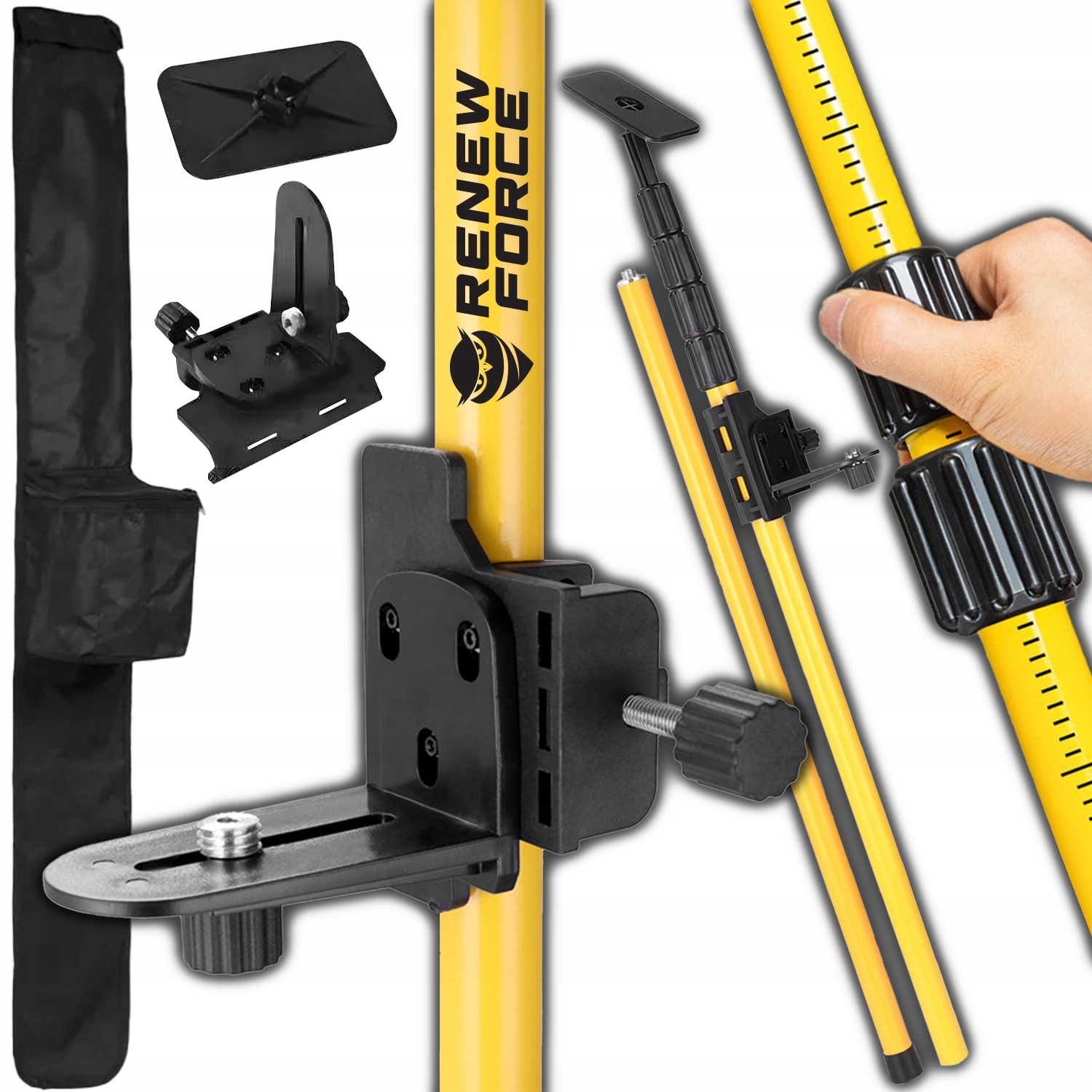 Tyczka rozporowa do laserowej poziomicy POL-1 – Niezbędne narzędzie dla każdego majsterkowicza