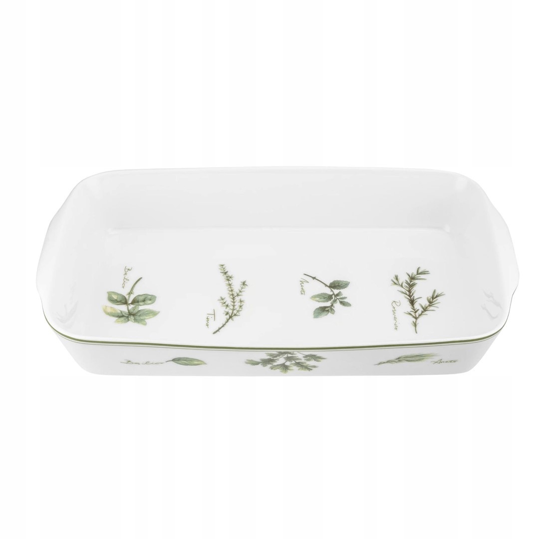 Naczynie do zapiekania 40x24 cm białe porcelana Coltivia La Porcellana Bianca – Elegancja i funkcjonalność w Twojej kuchni