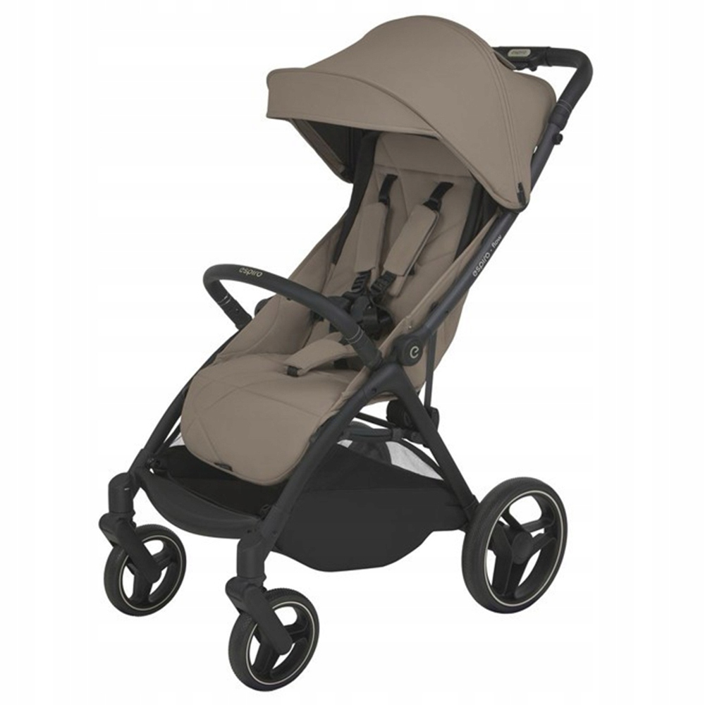 Espiro Flow wózek spacerowy 19 Unique Taupe – Komfort i styl dla nowoczesnych rodziców