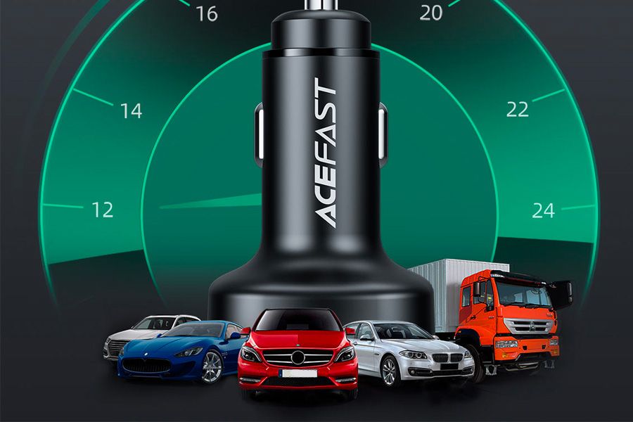 Acefast ładowarka samochodowa B3