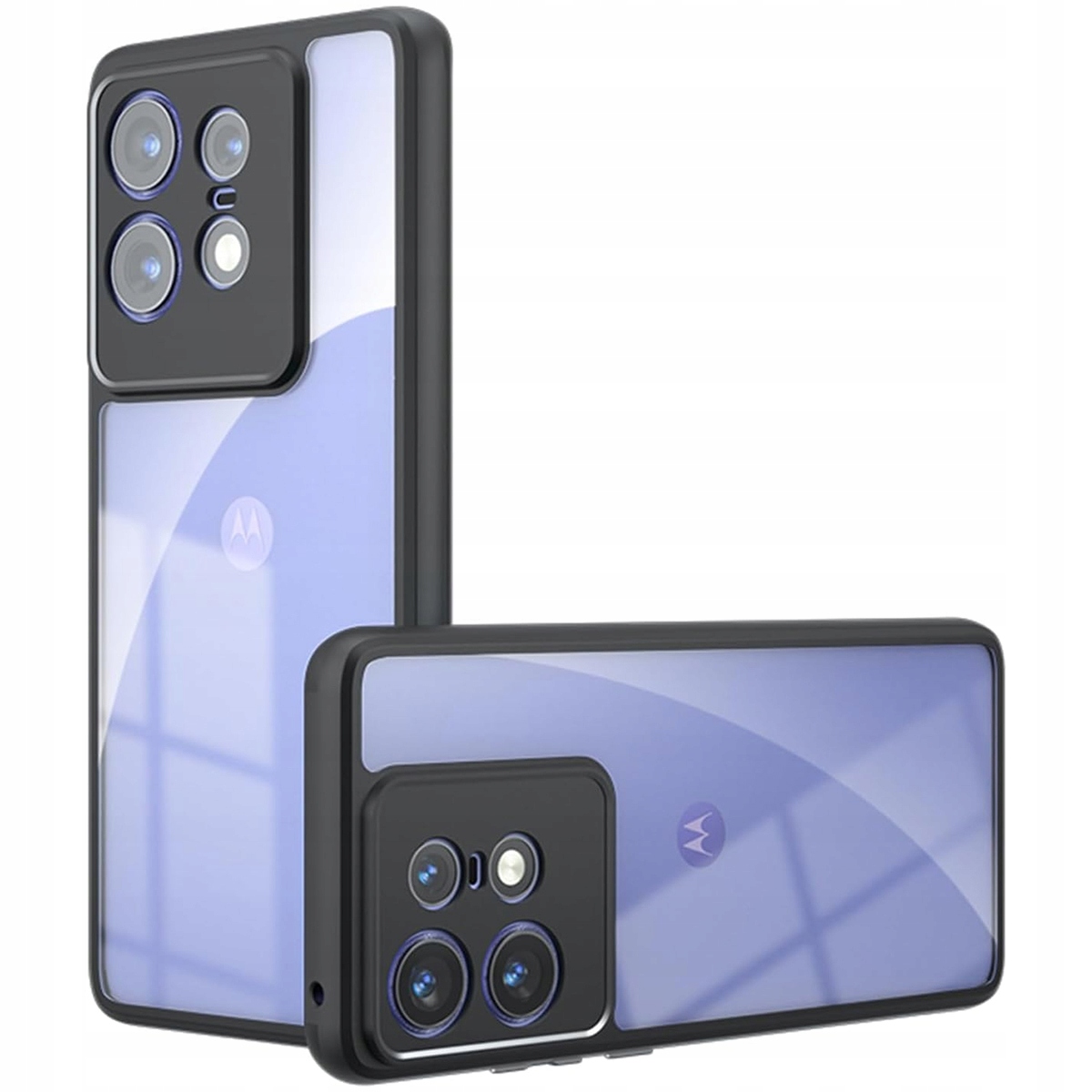 Etui przezroczyste TPU Acrylic Supero Touch Skin do Motorola Edge 50 Pro – Ochrona i styl w jednym