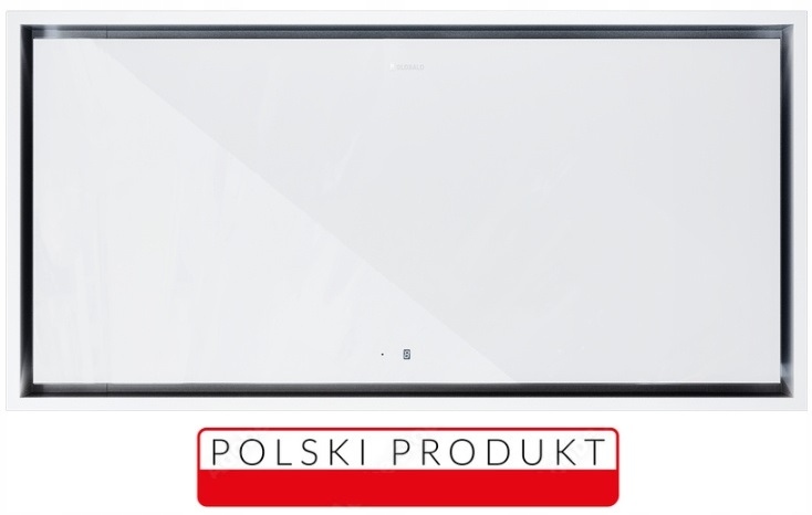 Okap kuchenny GLOBALO NOVELTI 100.1 White + Turbina TZ 1.1 – Elegancja i funkcjonalność w Twojej kuchni