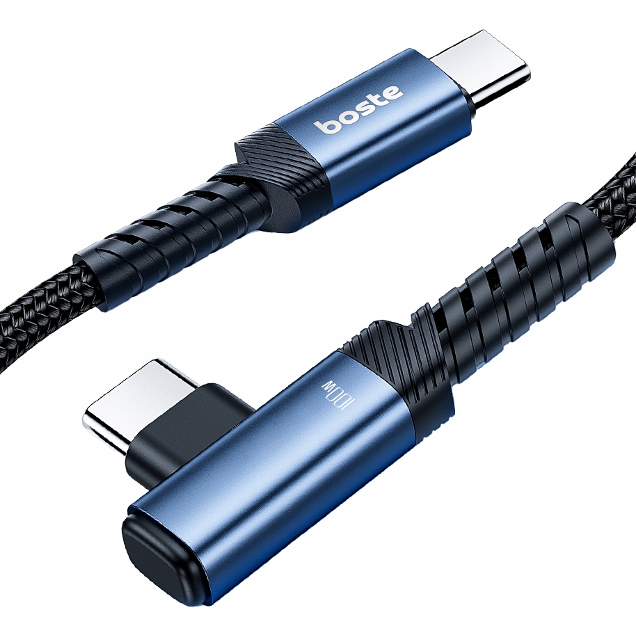 Boste Elastic Elbow Series – Szybki i mocny kabel USB-C do USB-C 100W 2m