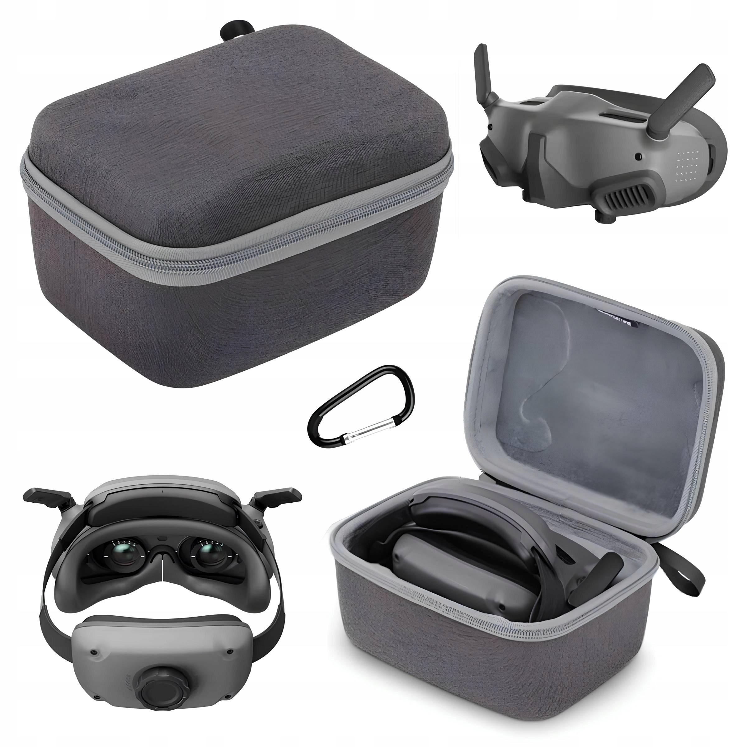 Futerał Case Etui Pokrowiec Ochronny do Przechowywania DJI Goggles 2 / 3 – Idealna ochrona dla Twojego sprzętu