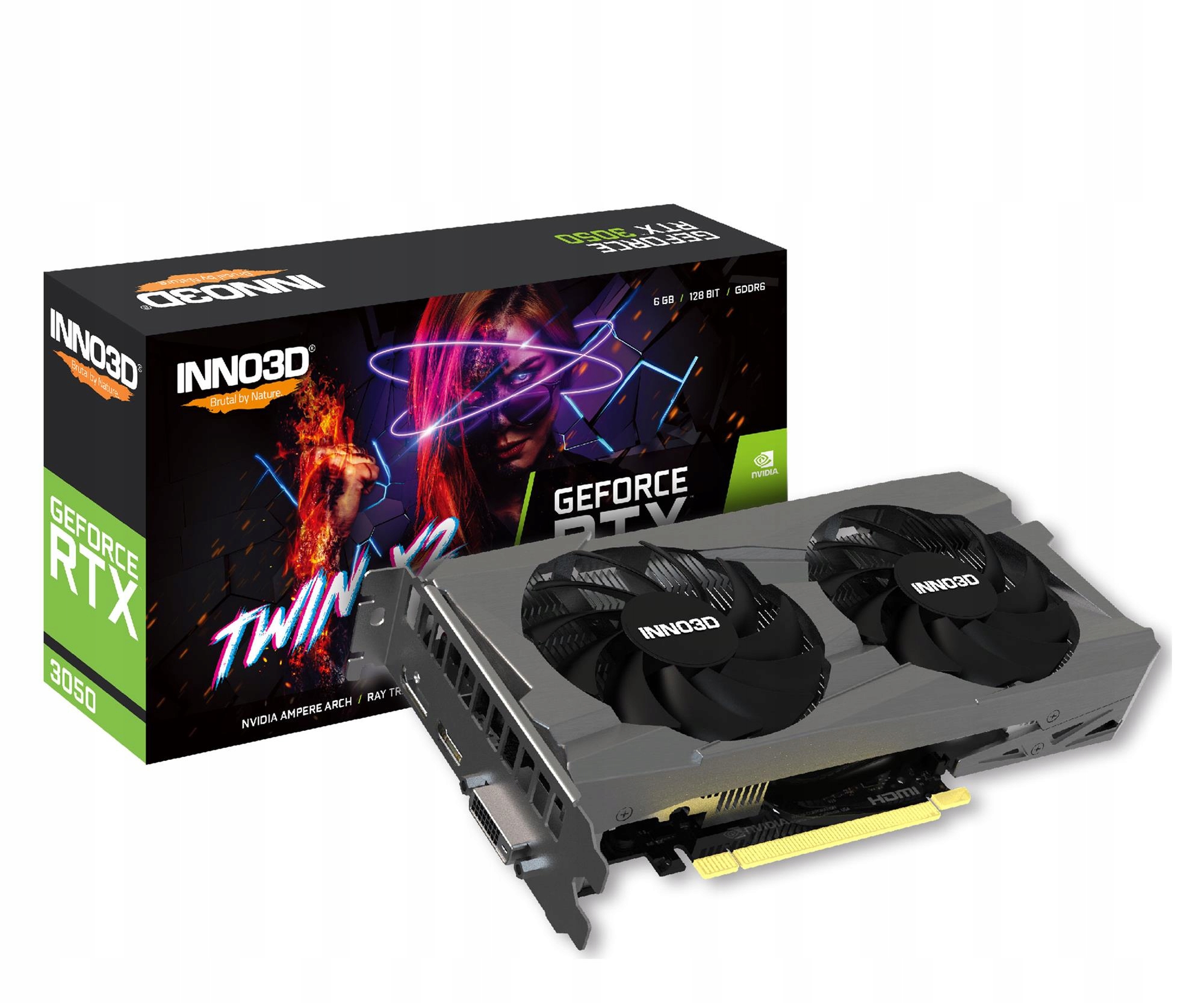 INNO3D GeForce RTX 3050 Twin X2 V2 Special – Wydajność w grach i grafice