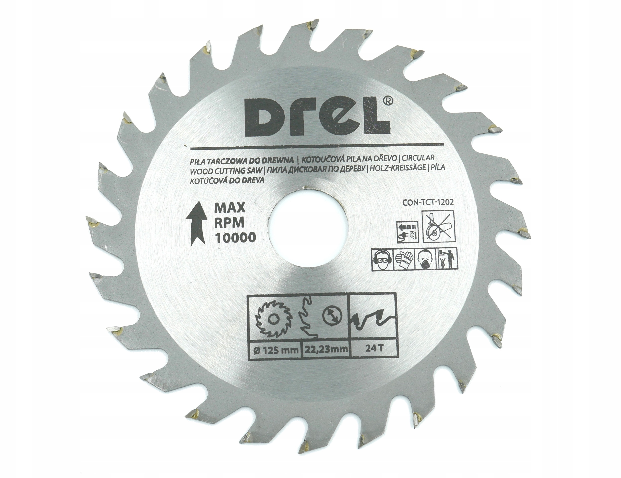 DREL Piła Tarczowa Do Drewna 125mm 24T – Precyzyjne narzędzie do cięcia