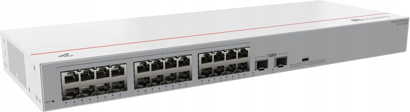 Switch Huawei eKit S110-24T2SR – Wydajne przełączanie Ethernet dla Twojej sieci