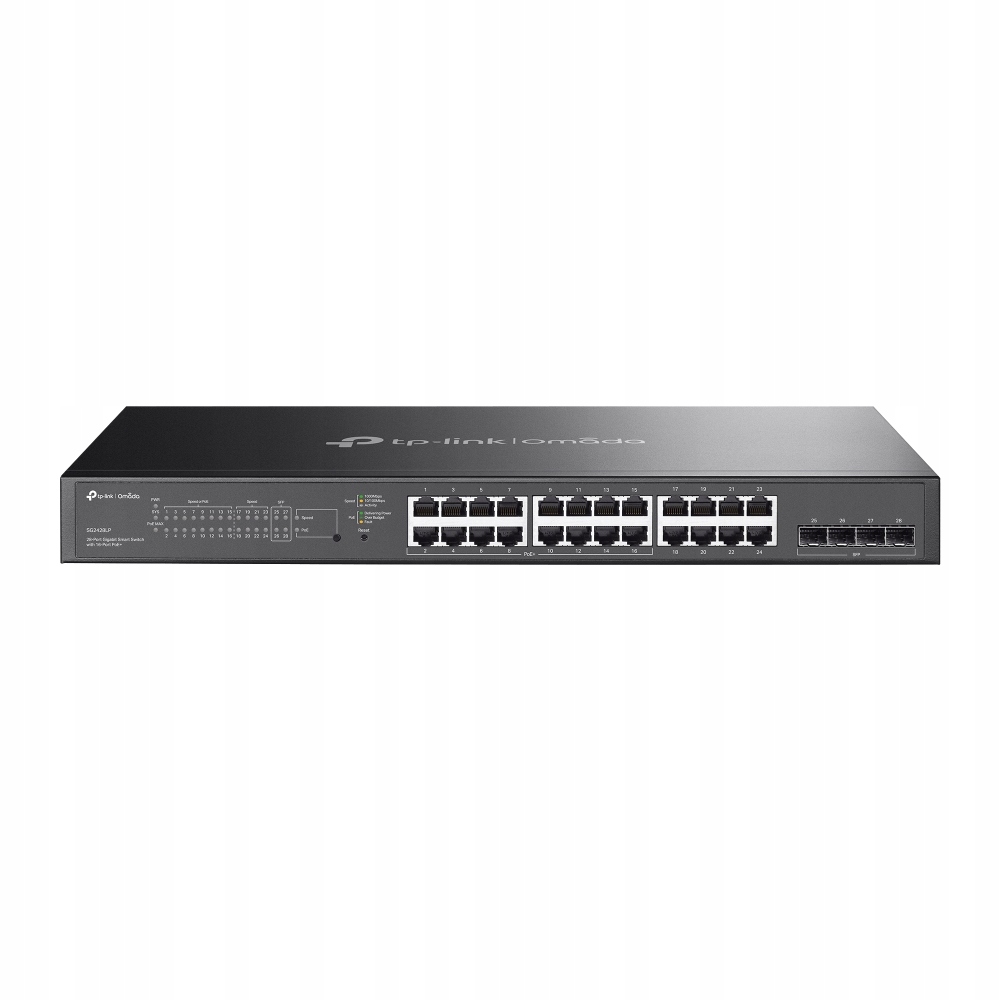 TP-Link Omada SG2428LP – Wydajny przełącznik zarządzany L2/L2+ z 28 portami gigabitowymi