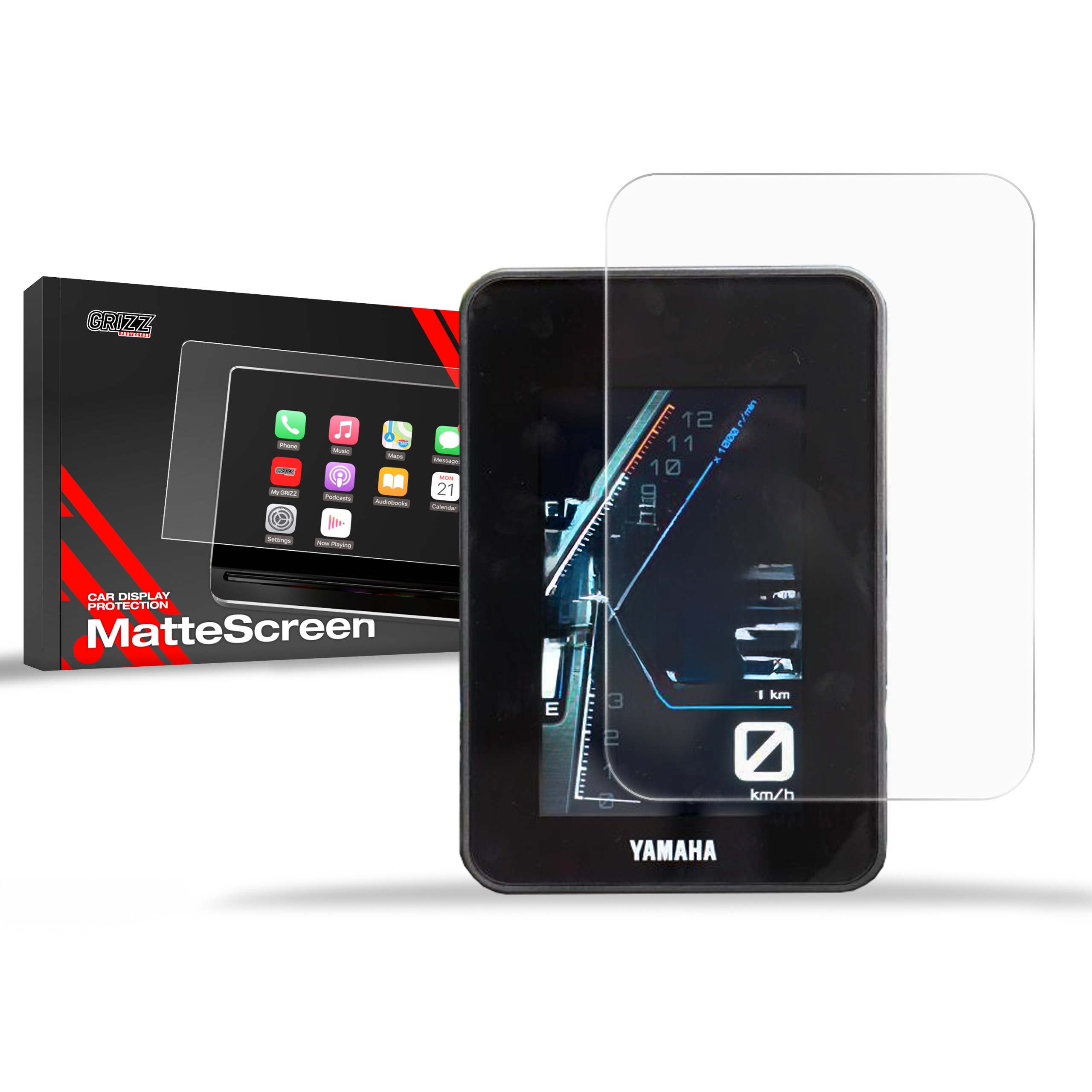 GrizzGlass Folia matowa GrizzGlass CarDisplay Protection do Yamaha Tenere 700 World Raid 5