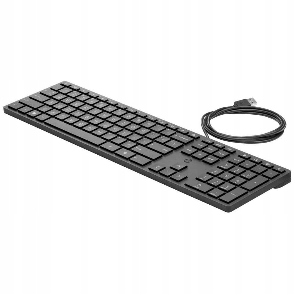 Wymiary i waga klawiatury HP 320K