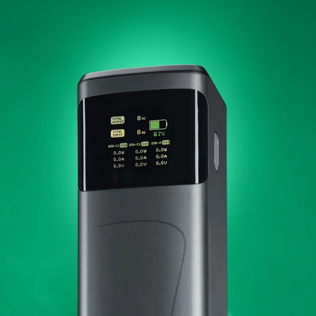 Wbudowany wyświetlacz i diody kontrolne – Łatwe monitorowanie stanu naładowania