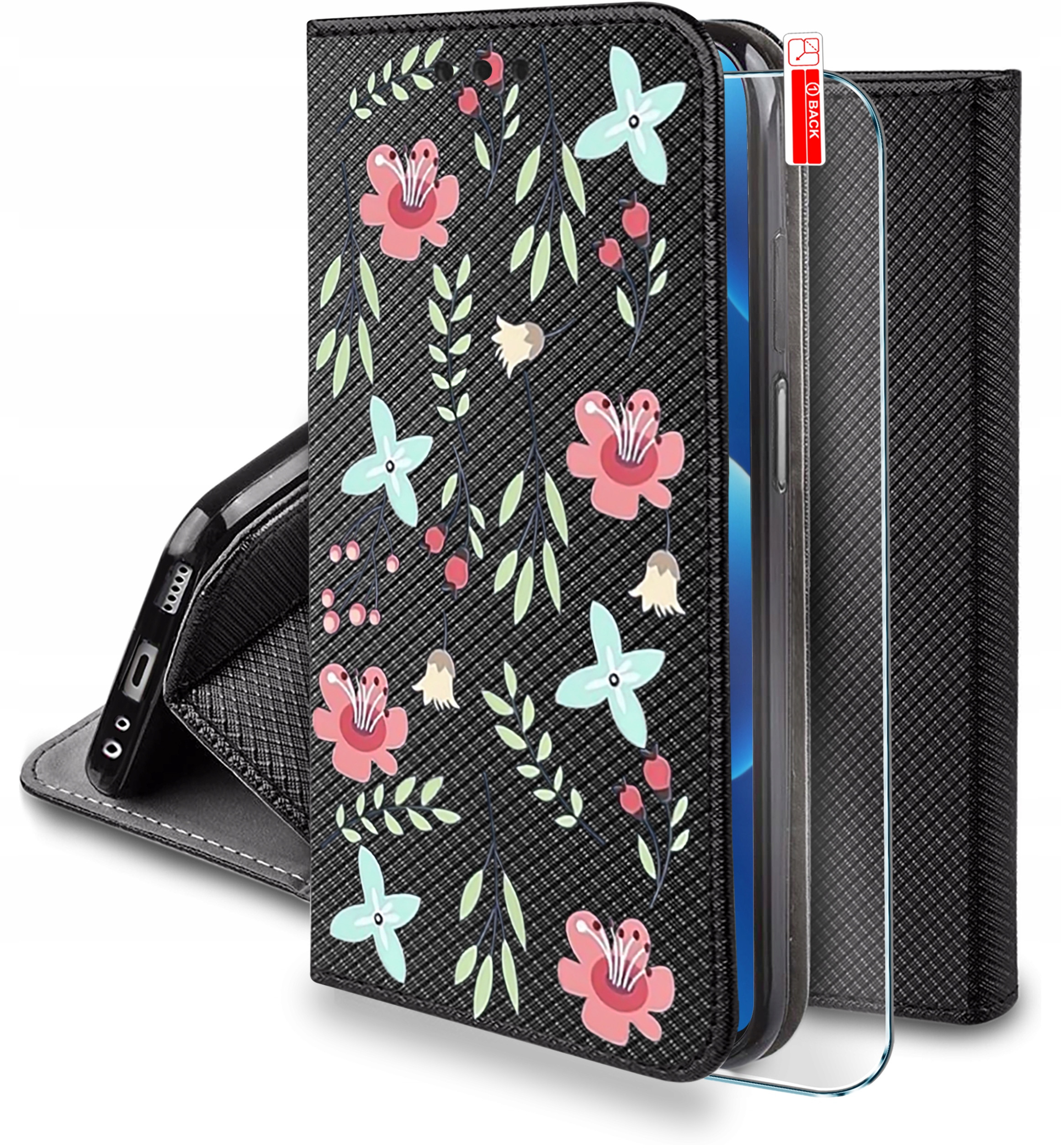 Etui do Samsung M52 5G MAGNET WZORY CASE PORTFEL – Styl i ochrona w jednym