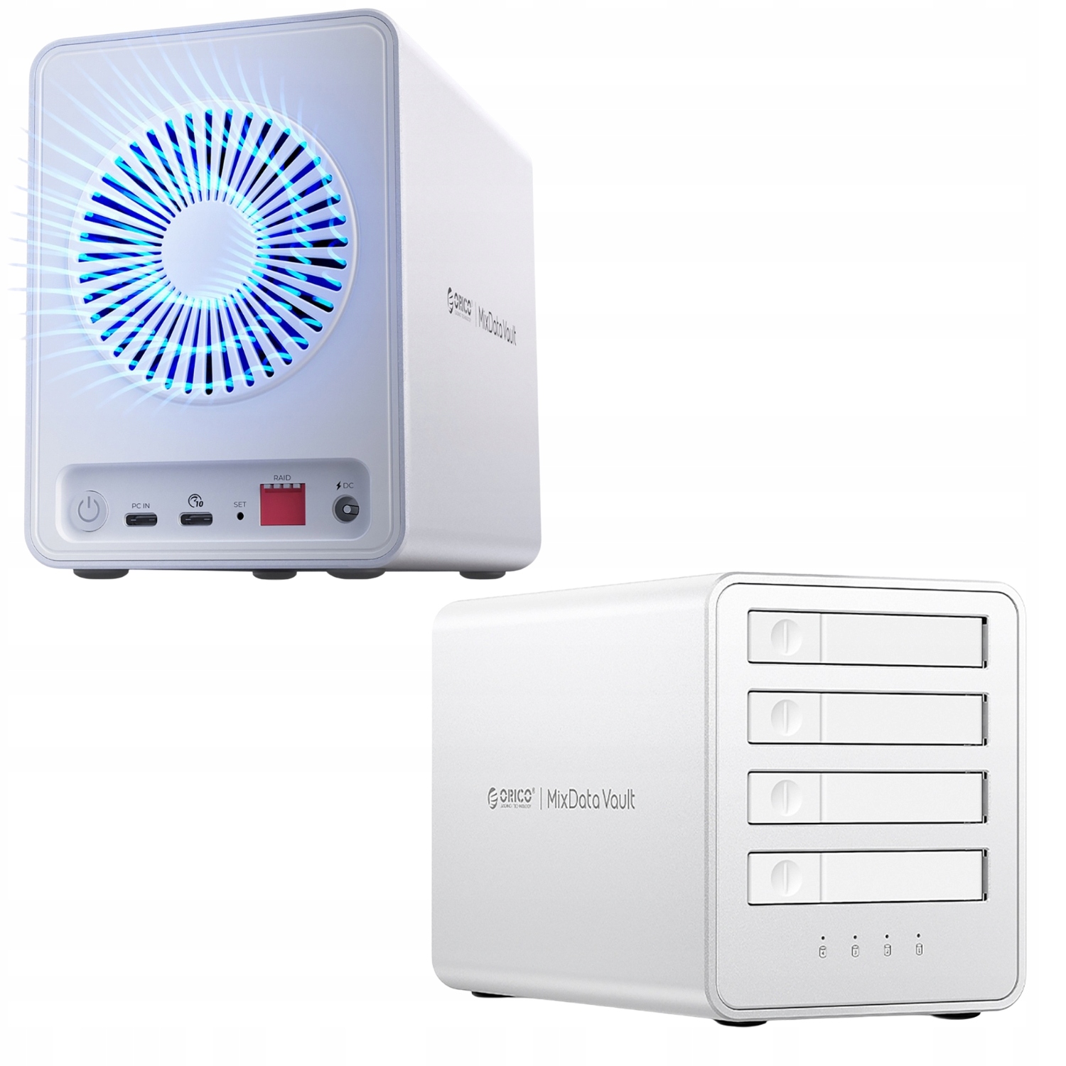 Elastyczność dzięki 7 trybom RAID