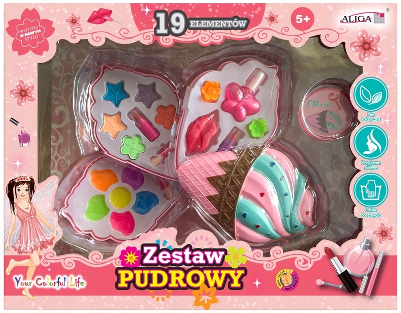 Zestaw pudrowy do makijażu – Odkryj świat kolorów i kreatywności