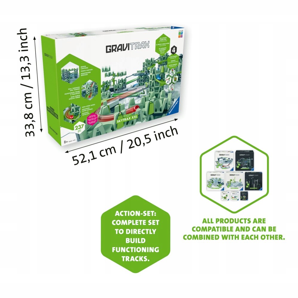 Kompatybilność z innymi zestawami GraviTrax