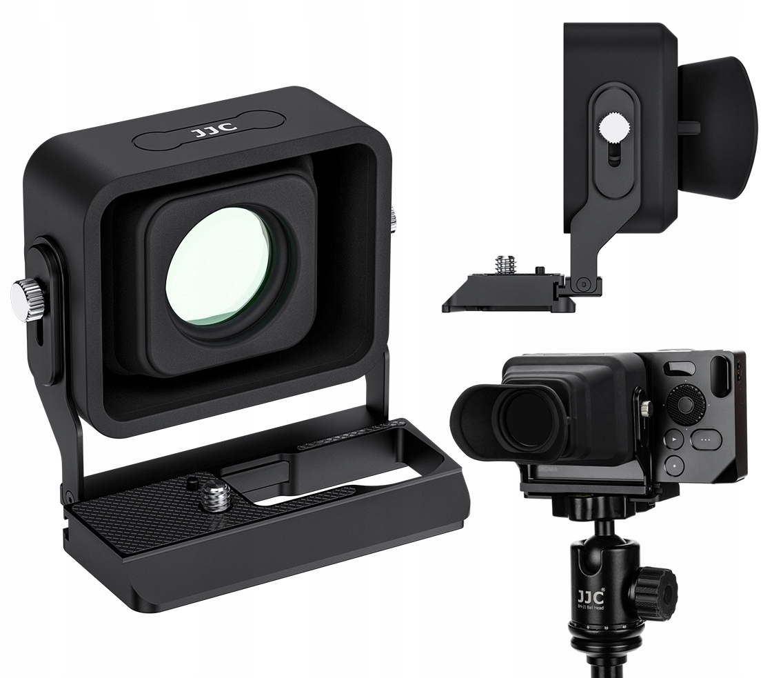 Wizjer 3x Zoom Muszla Na LCD Lupa Do Sigma BF Arca Klips Typ Peak Design V3 / LVF-BF Black – Idealne narzędzie dla fotografów