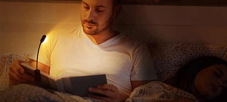 Idealne oświetlenie podczas czytania