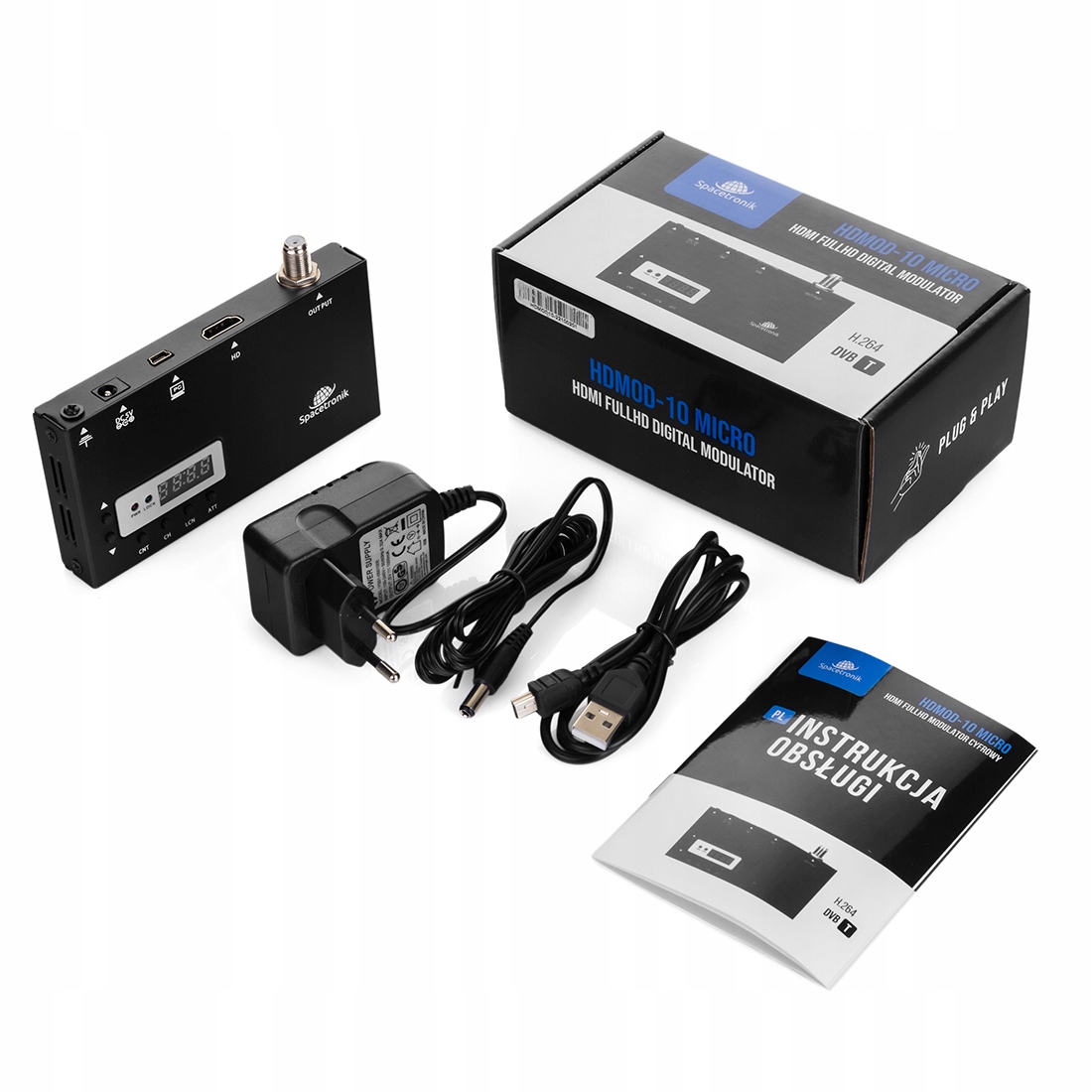 Intuicyjne sterowanie i wyświetlacz LCD