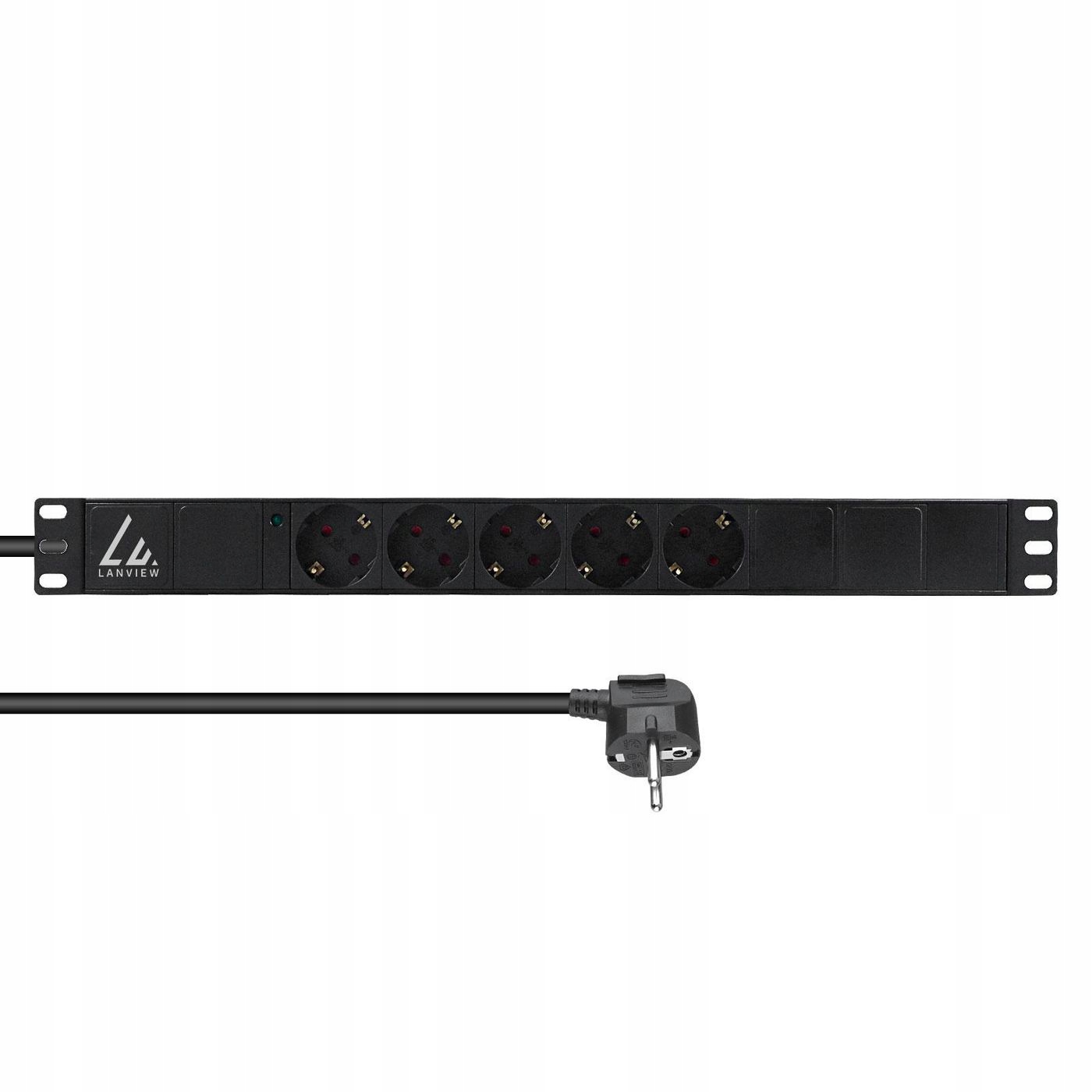 Listwa zasilająca Lanview 19'' rack mount power strip – Idealne rozwiązanie dla Twojej szafy rackowej