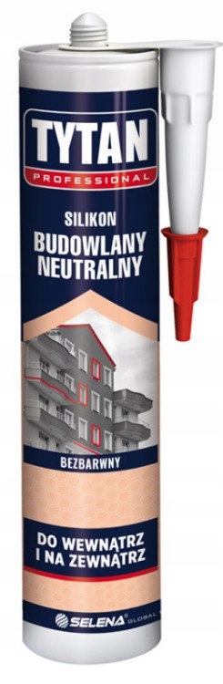 Silikon Neutralny Budowlany Tytan 280ML Biały – Doskonałe rozwiązanie do uszczelniania