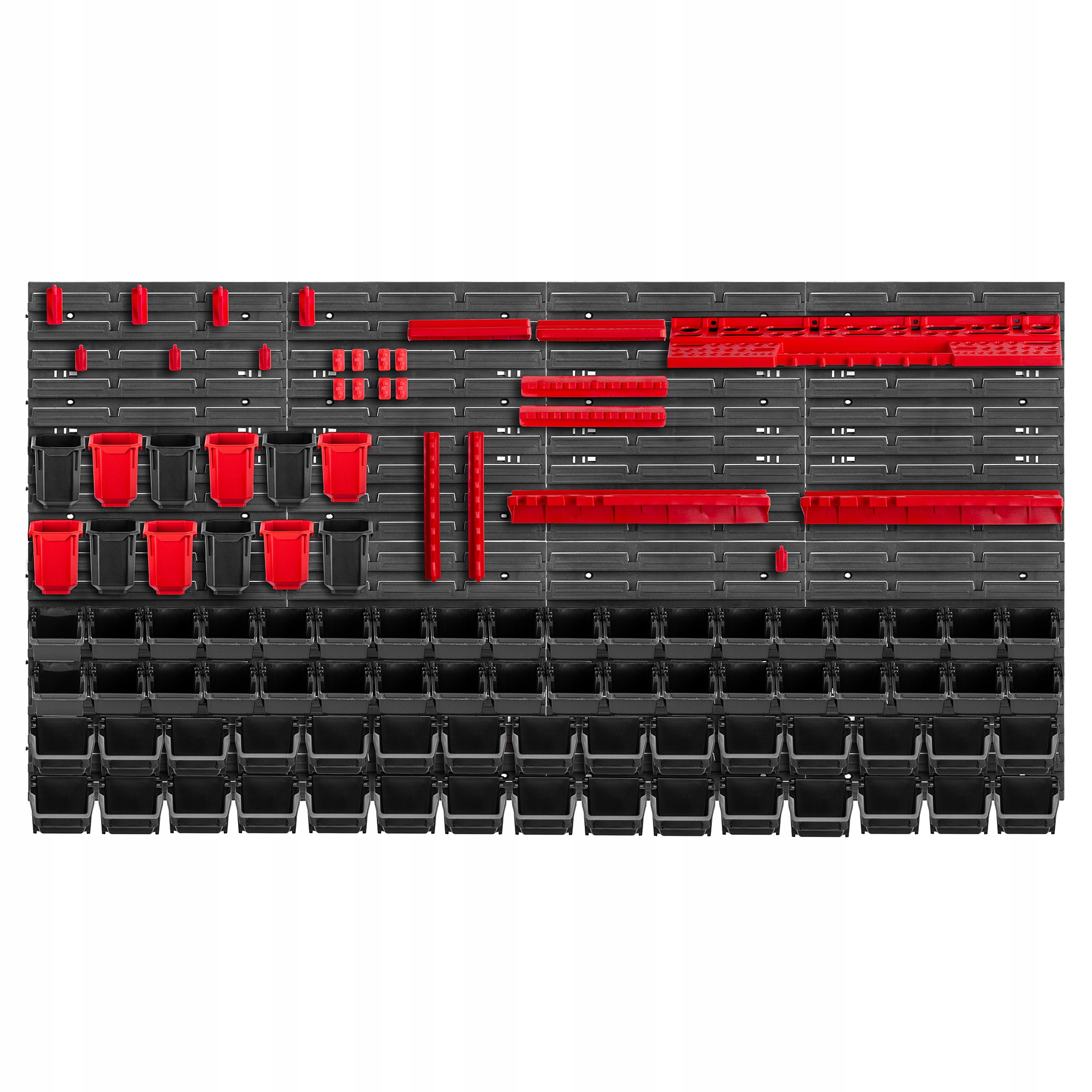 Zestaw narzędzi Kadax – Tablica warsztatowa 156x78cm z 107 elementami