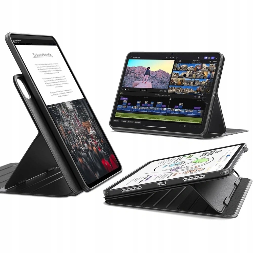 Etui Flip Hybrid do Apple iPad Pro 13” 2024/2025 – Elegancja i funkcjonalność w jednym