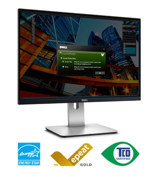 24-calowy monitor Dell UltraSharp | U2415 — niezawodność i ekologia