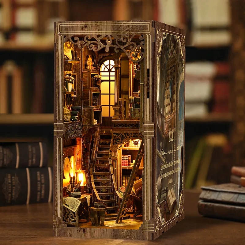 DIY Miniaturowy domek typu Book Nook – Kreatywna zabawa dla dzieci