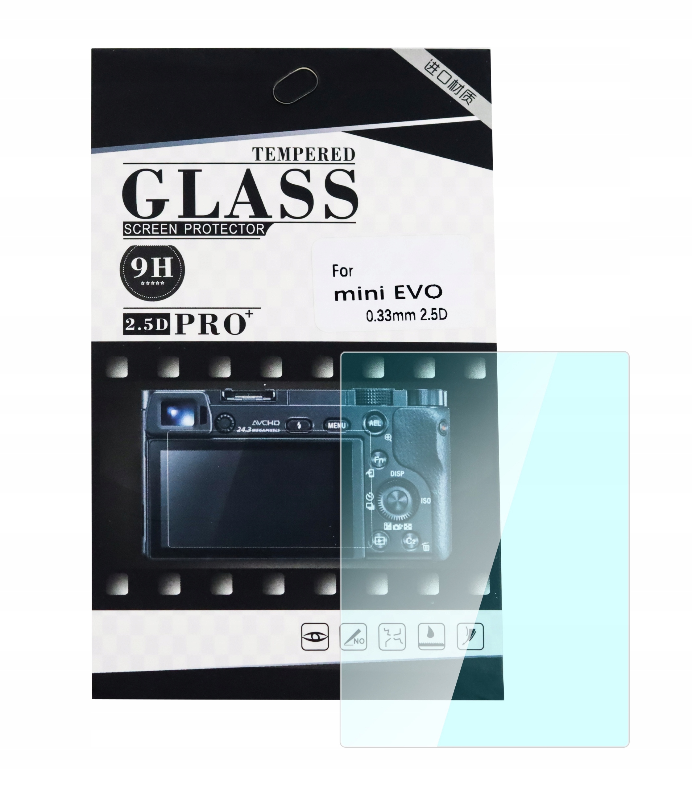 Sztywny futerał z eko-skóry – Elegancka ochrona dla FujiFilm INSTAX Mini EVO