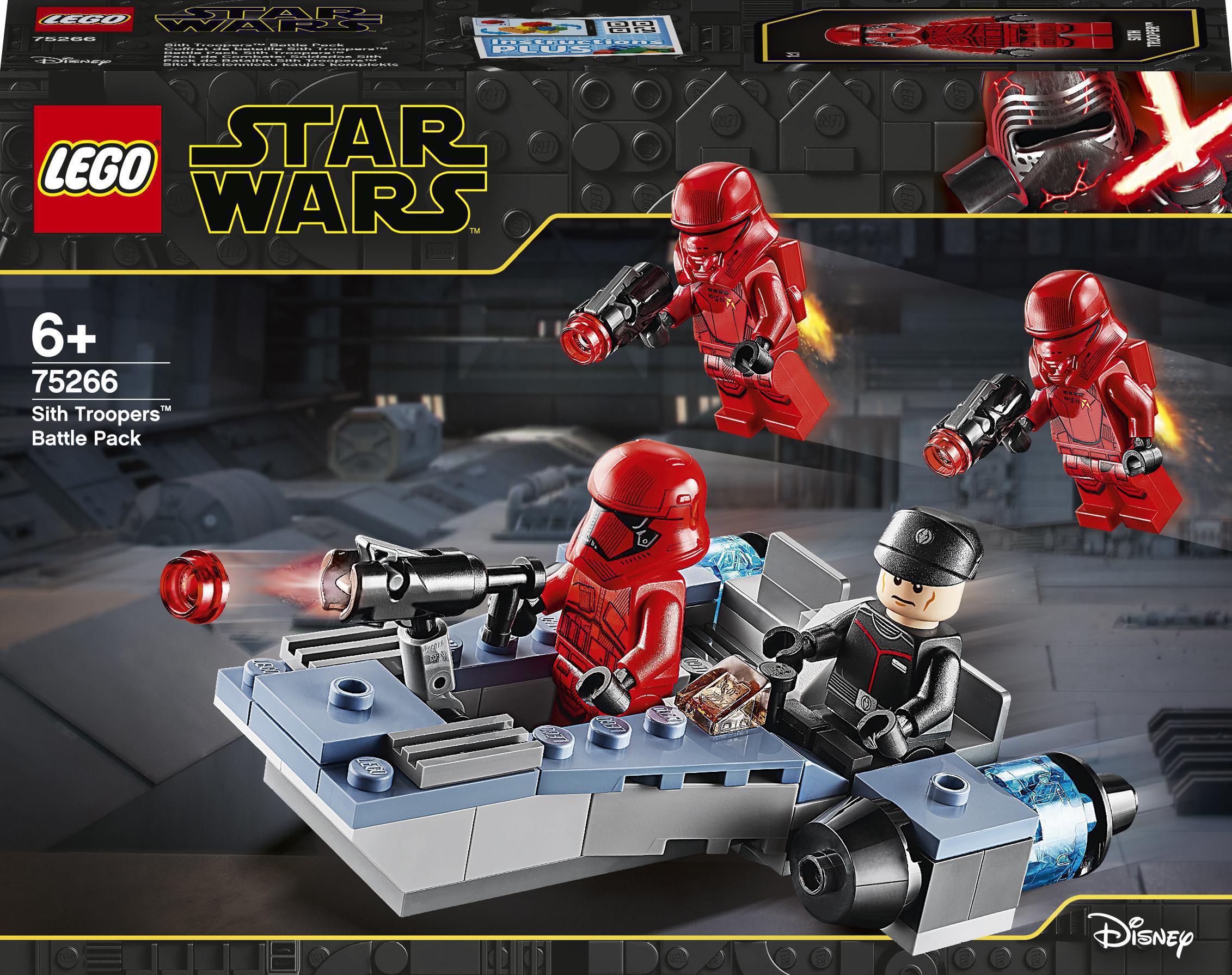 LEGO Star Wars Zestaw bitewny żołnierzy Sithów (75266) – Stwórz swoją armię!