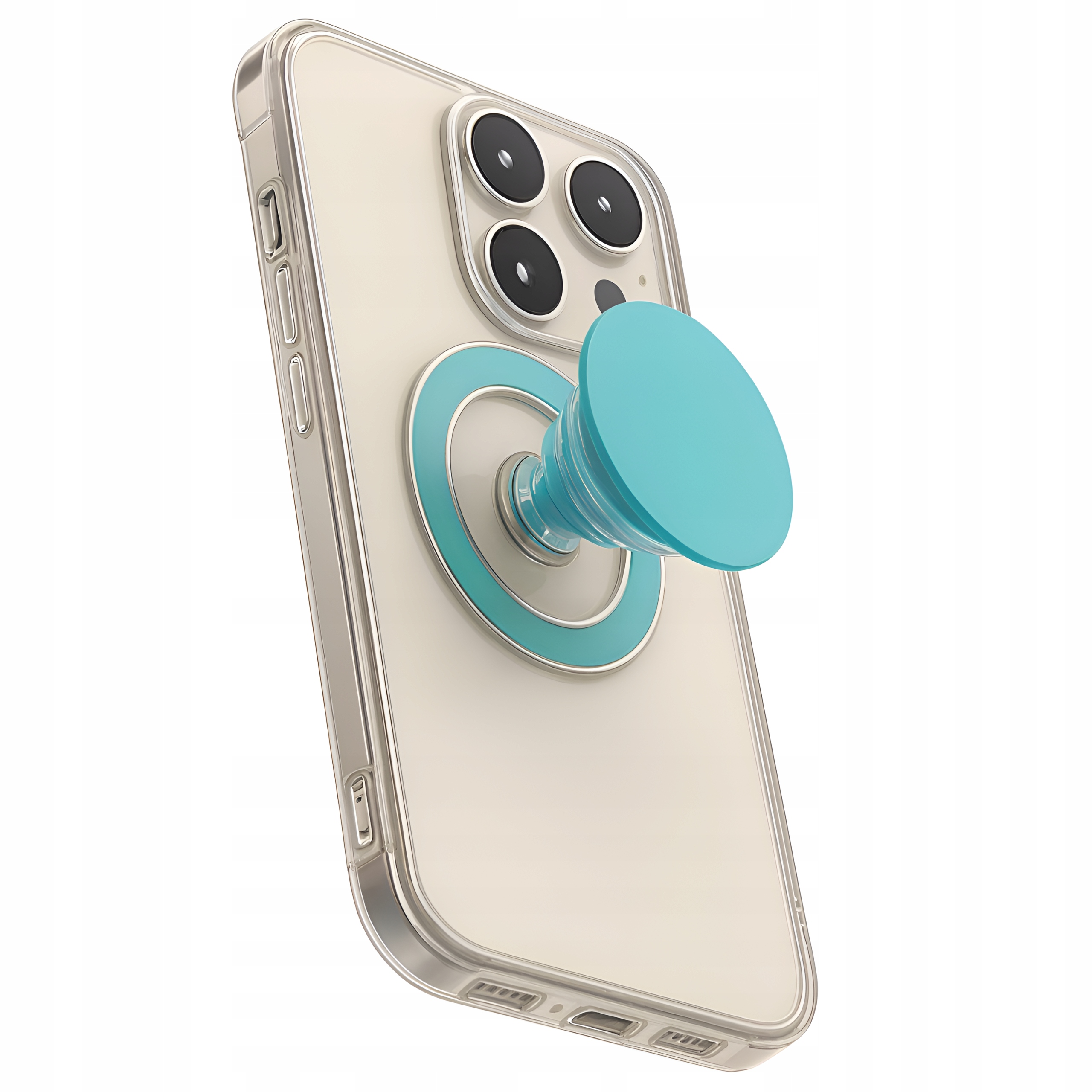 Uchwyt Do Telefonu Na Palce Do Magsafe Popsocket Podstawka Stojak Turkusowy – Styl i funkcjonalność w jednym